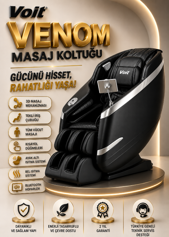Picture of Voit Venom 3D SL Track Masaj Koltuğu