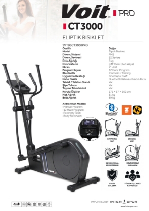 Picture of Voit PRO CT3000 Eliptik Bisiklet